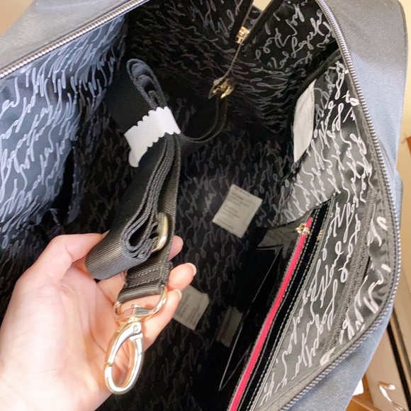 Karl Lagerfeld Bags Karl Lagerfeld Lets Go Travel Duffle Bag Black